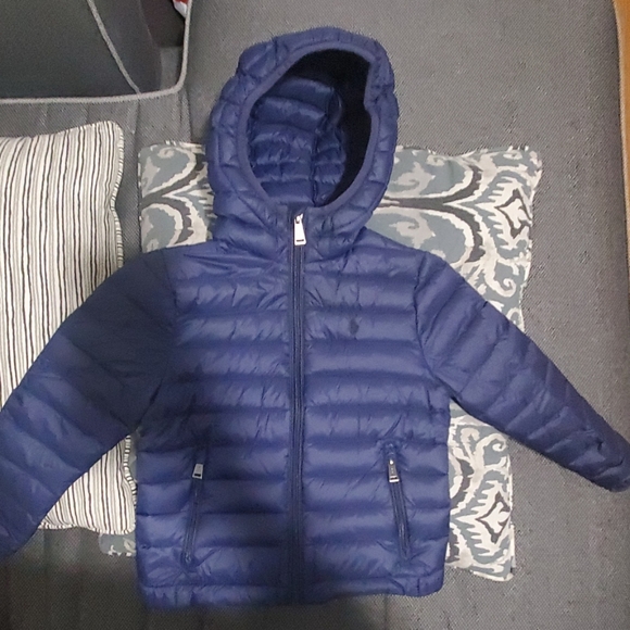 polo ralph lauren hooded puffer jacket